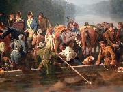 William Ranney Marion Crossing the Pee Dee Germany oil painting artist